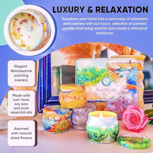 In His Name Soy Candles Gift Set 4 Pack Autumn