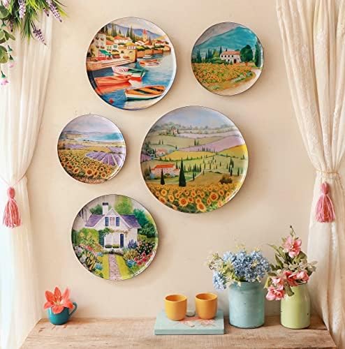 RITUALISTIC Tuscany Wall Plates Set of 5