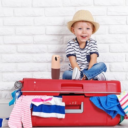 Vspek Travel Toothbrush Case with Elephant Design