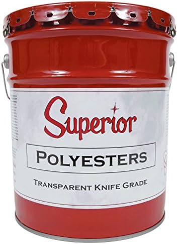 Superior Stone Polyester Transparent Adhesive 5 Gallon Pail 1