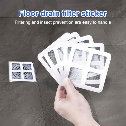 Kleeblatt 50pc Disposable Drain Covers for Shower and Bathtub