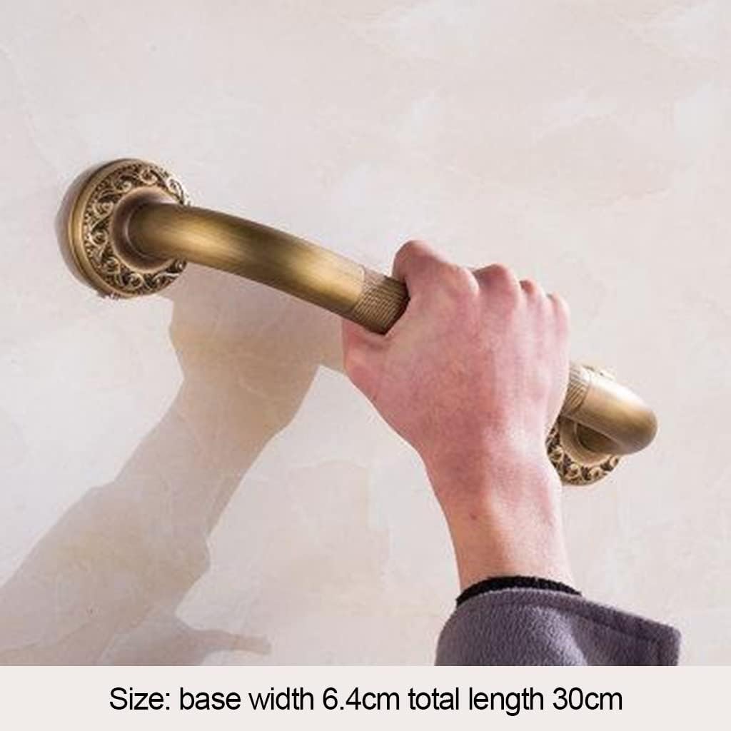 ANNBKA Towel Bar Bronze Brass 30cm Bathroom Tub Handrail Grab Bar