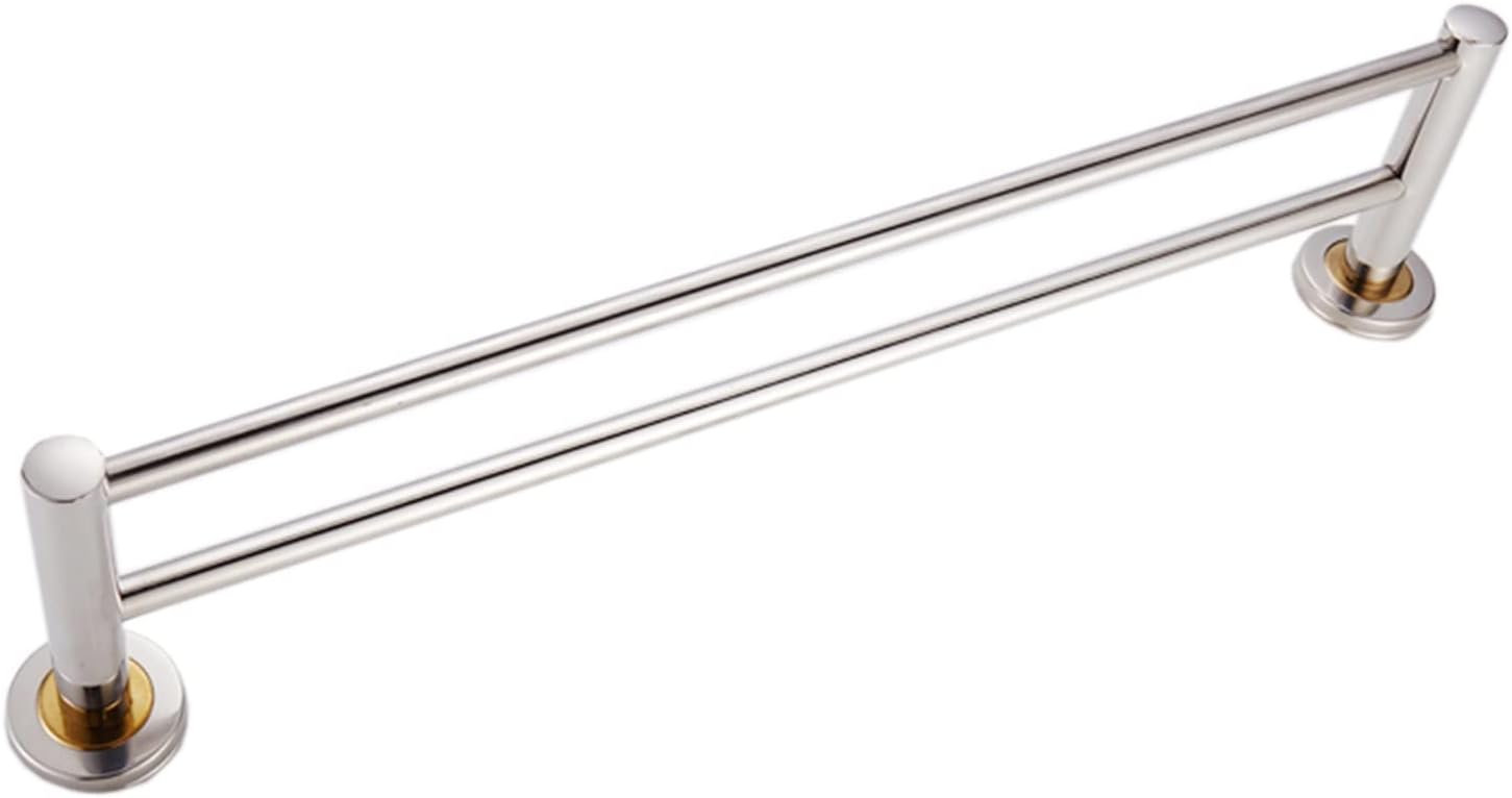 KAREFRI 40cm Double Towel Rail in Stainless Steel