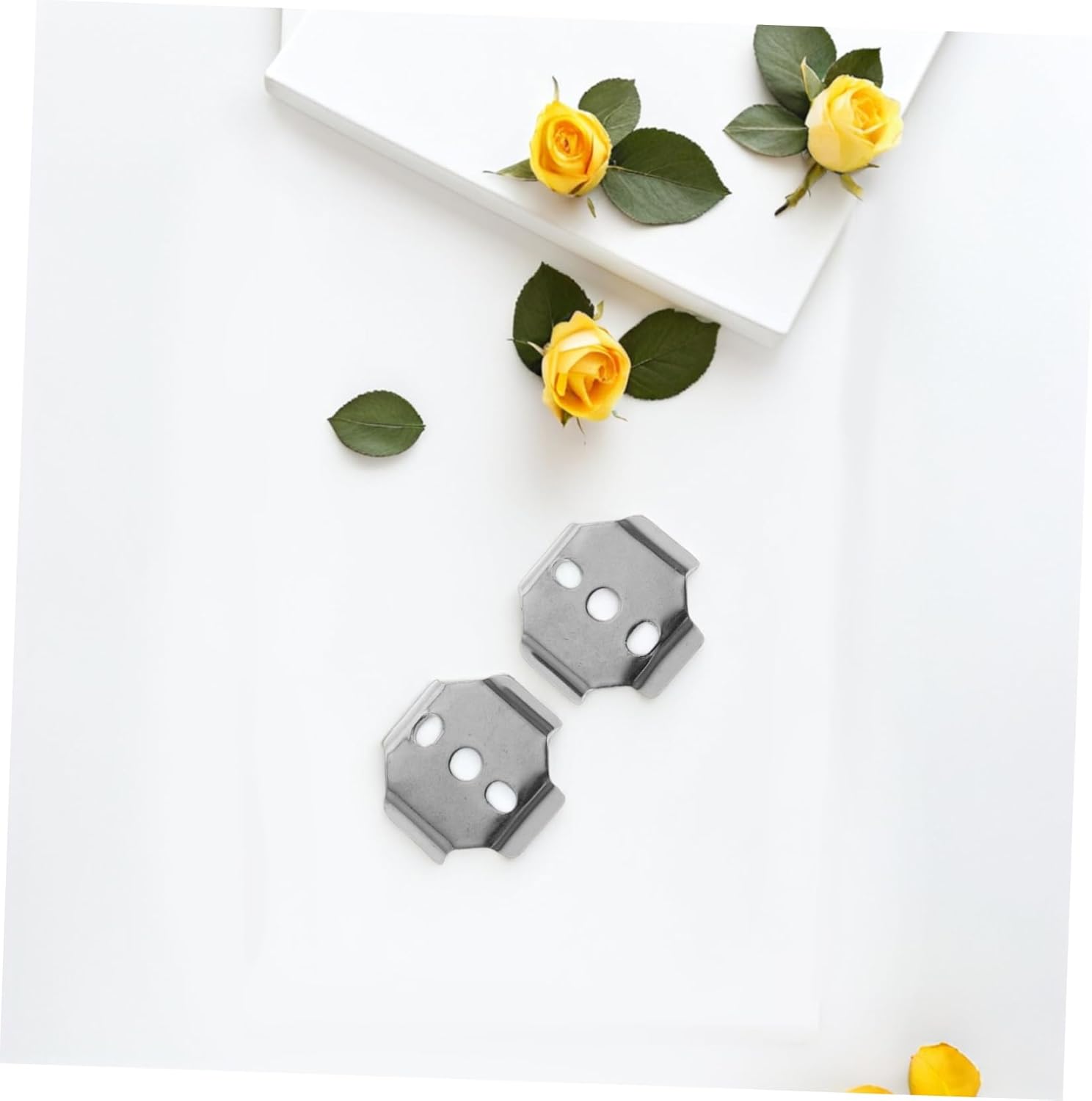 Healifty 2Pcs Modern Towel Rack Replacement Hardware