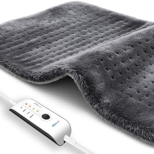 Boncare Large Heating Pad for Back Pain Relief and Cramps