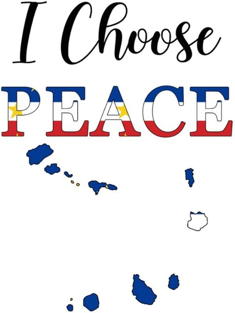 Peace Cabo Verde City Skyline Wall Decor Sticker