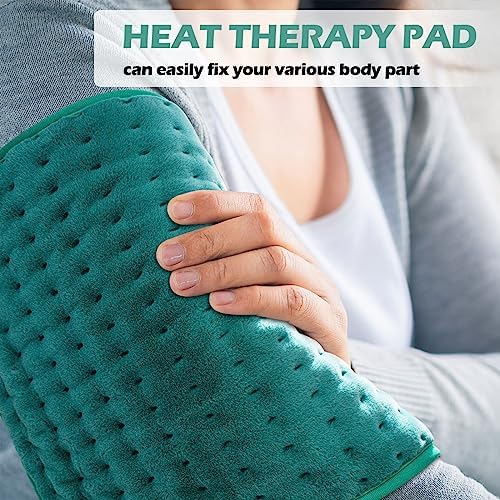 MEETMET Heating Pad for Back Neck Shoulder Pain Relief