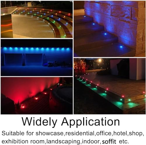 Sumaote LED Deck Light Kit 20-Pack Smart RGB Control