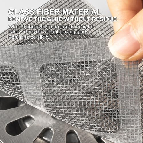 Disposable Hair Drain Stickers 4x4 10 Pcs