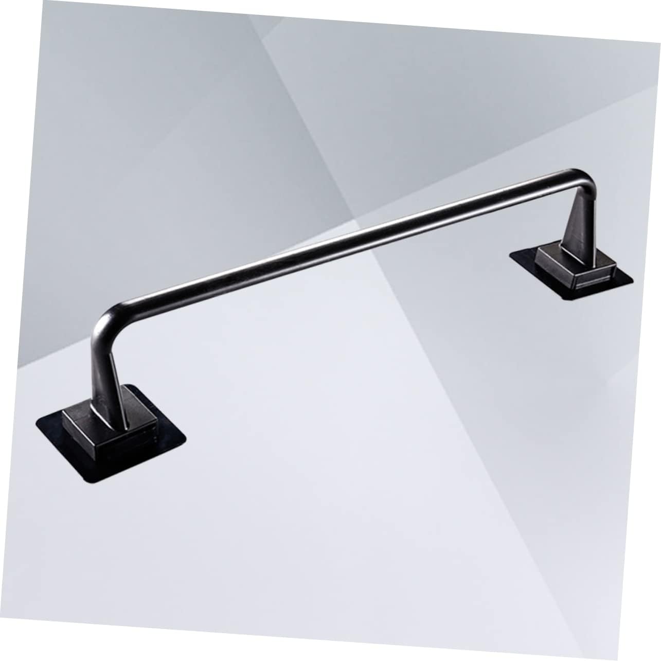 STOBOK Plastic Towel Bar Adhesive Bathroom Holder