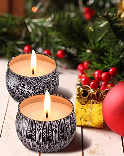 Hausware Aromatherapy Candle Set of 4 Pack