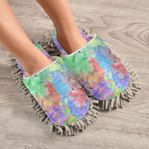 Kigai Microfiber Slippers with Flower Design