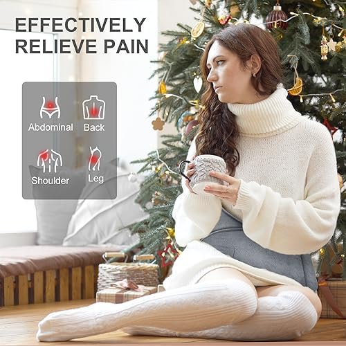 Heat Pad for Back Pain Relief with 6 Temperatures 1