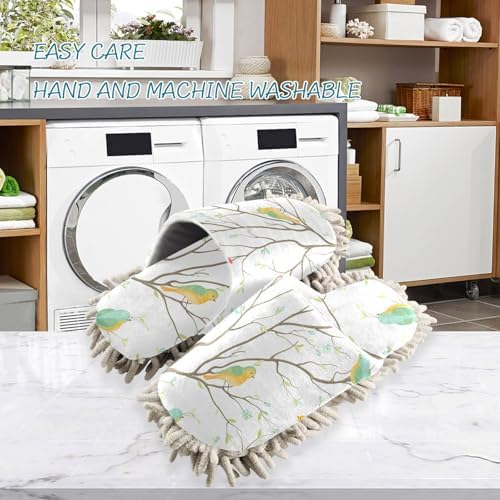 Sinestour Mop Slippers for Floor Cleaning