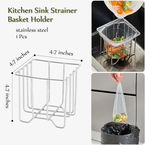 ONVIPSTOO Kitchen Sink Strainer with 200 Mesh Bags 1