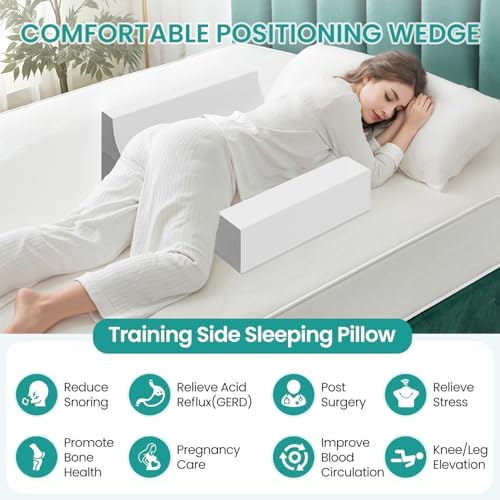 PulPalet Body Pillows - Adjustable Anti Snoring Support for Side Sleepers