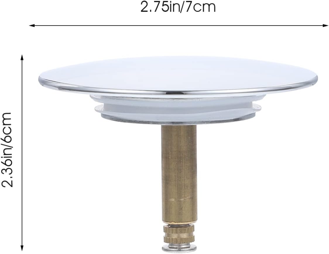 Zerodeko Copper Bath Tub Drain Plug Stopper