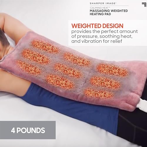 Calming Comfort Weighted Heat Massage Pad