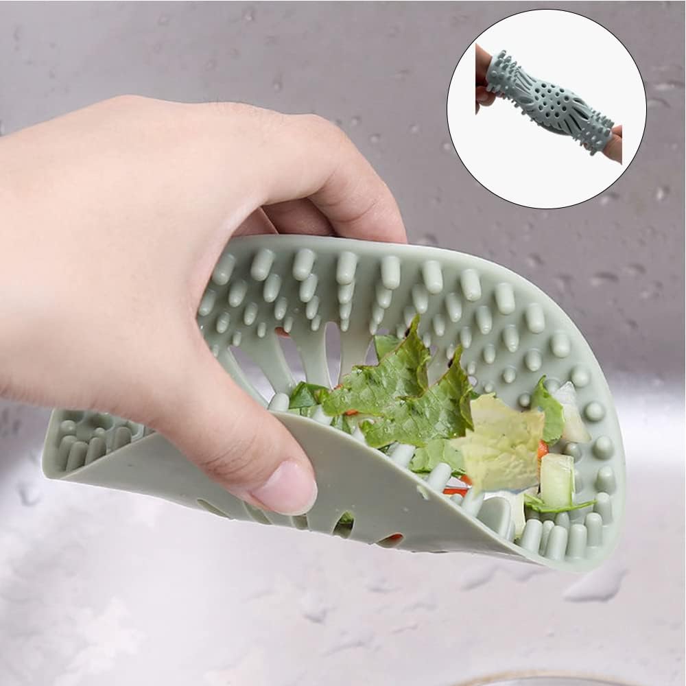Yingruier 6 Pack Hair Catcher Drain Stopper for Bathroom and Kitchen 1