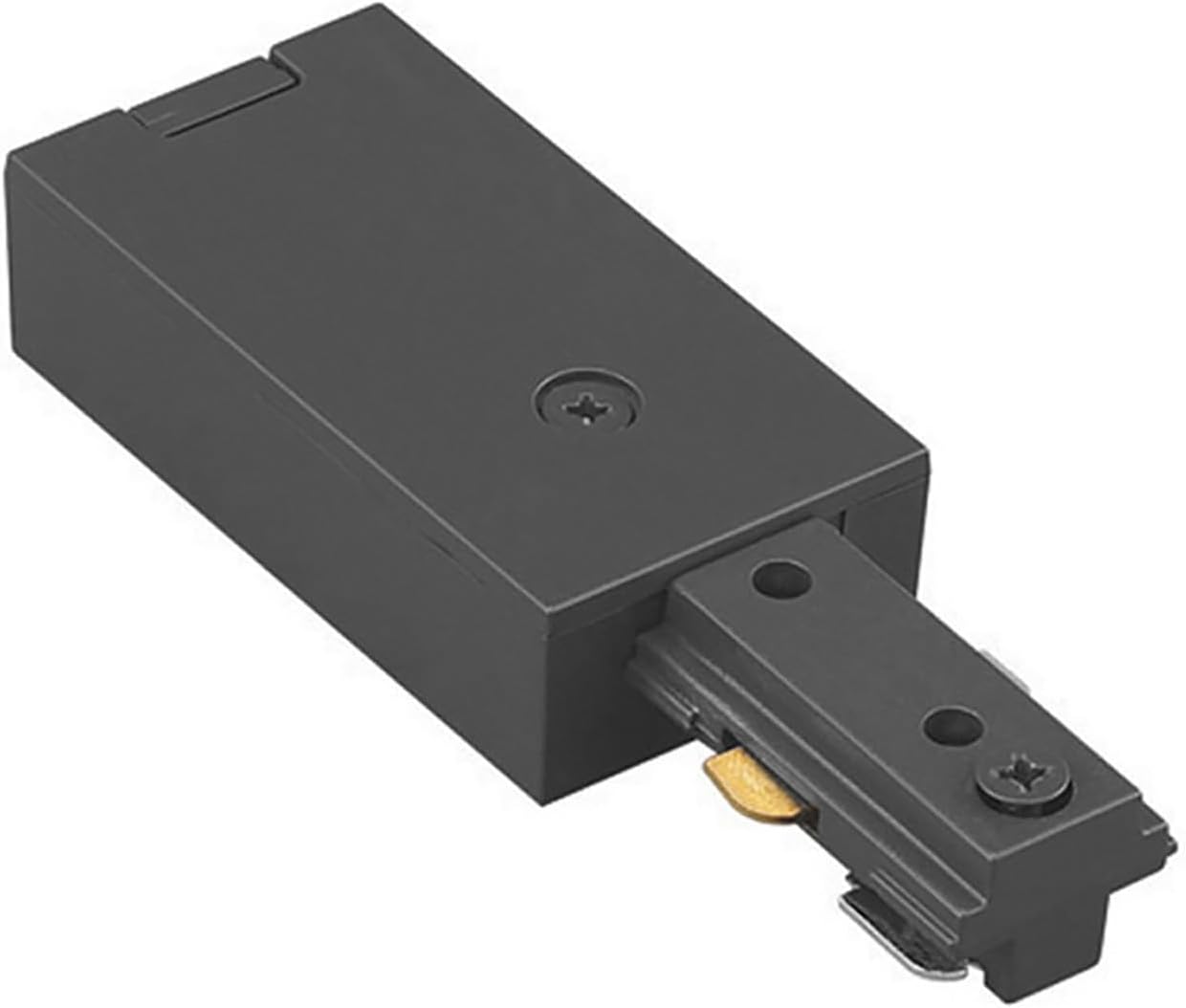 WAC Lighting H Track Live End Power Connector Black