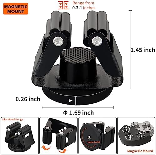 MUTUACTOR 4Pack Magnetic Mop Broom Holder