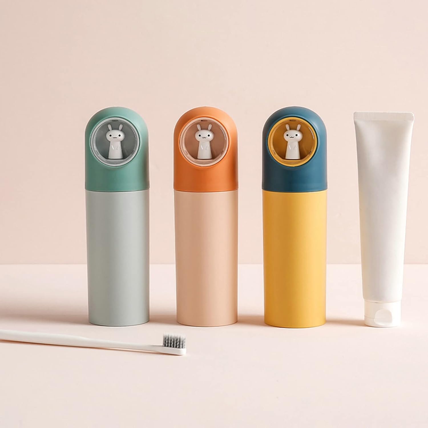 Travel Toothbrush Holder with Cover for Portability and Safety