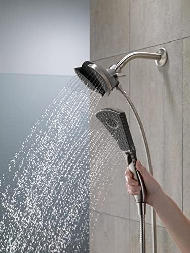 Delta In2ition 4-Spray Dual Shower Head with Handheld Chrome