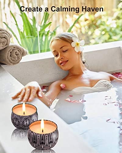 Hausware Aromatherapy Candle Set of 4 Pack