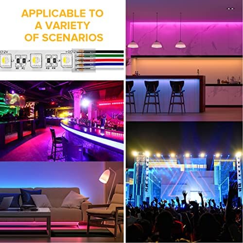 BTF-LIGHTING SMD 5 Pin 12mm Transparent Connector Kit