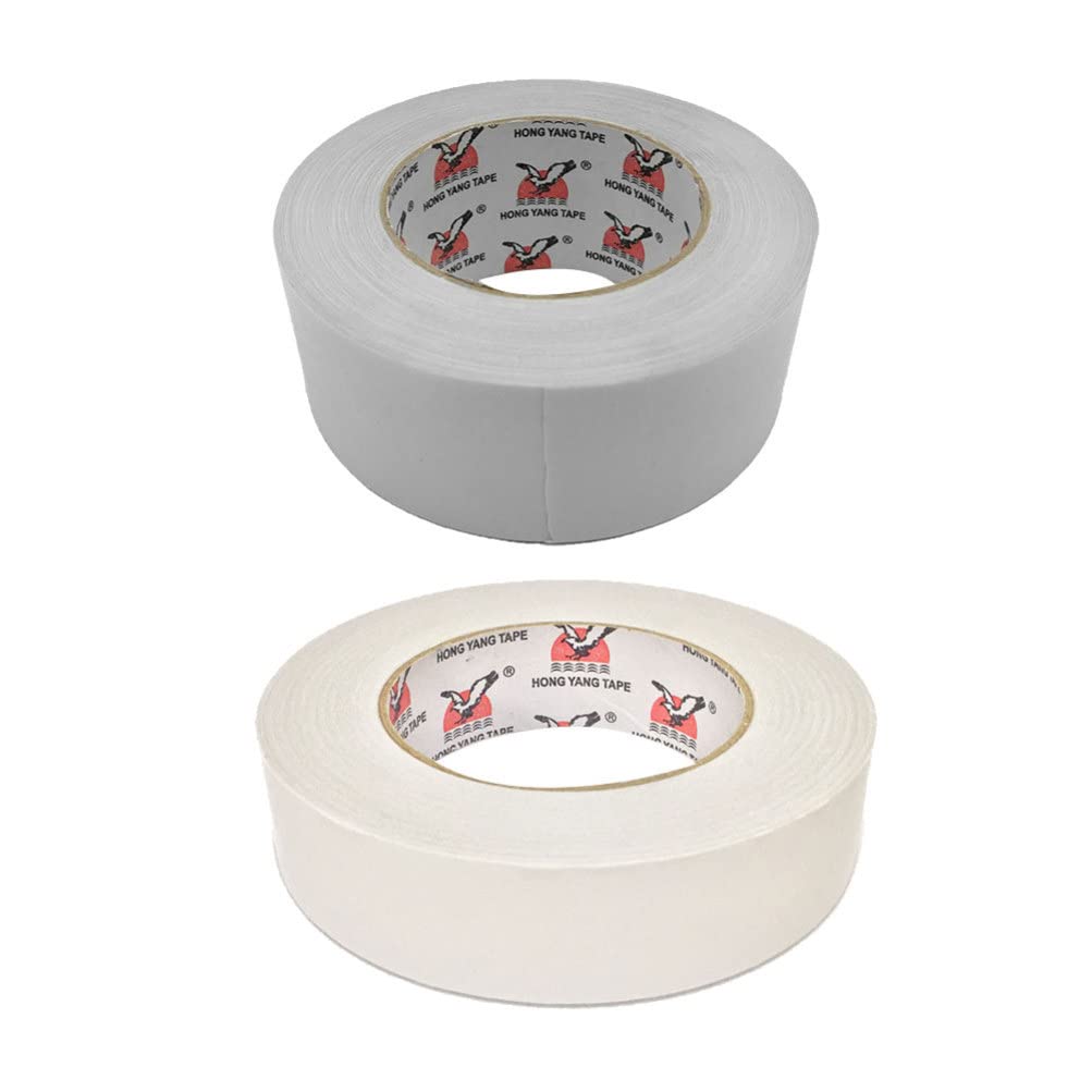 Ciieeo 2 Pcs Heavy Duty Carpet Tape for Stairs and Area Rugs