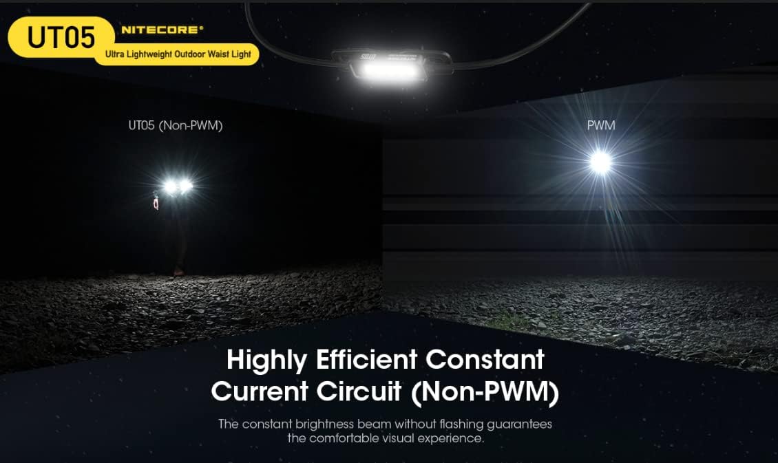 Nitecore UT05 Outdoor Waist Light 400 Lumens 1