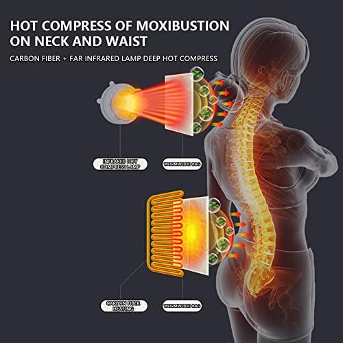 ENKUODE Full Body Massage Mat with Heat