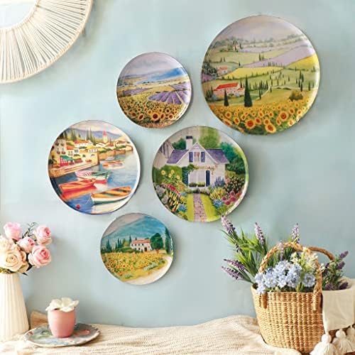 RITUALISTIC Tuscany Wall Plates Set of 5