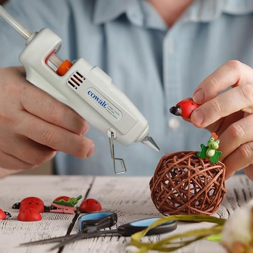 60W Hot Glue Gun Kit with Silicone Sticks for Crafts and Repairs