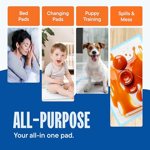 Stack Man Chucks Pads 30x36 Bed Pads 50-Pack Leak Proof