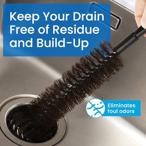 Impresa Garbage Disposal Cleaning Brush with Long Handle