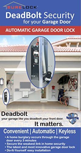 SureLock Automatic Garage Door DeadBolt Keyless Lock