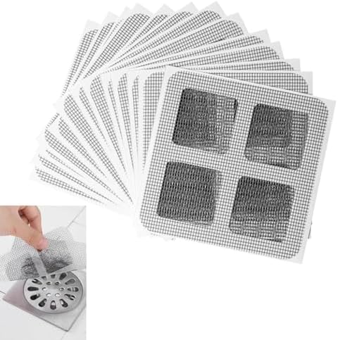 Disposable Hair Drain Stickers 4x4 10 Pcs