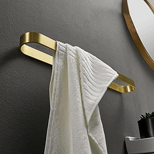 BOCbco Towel Rail 30Cm Wall Mounted Brushed Gold