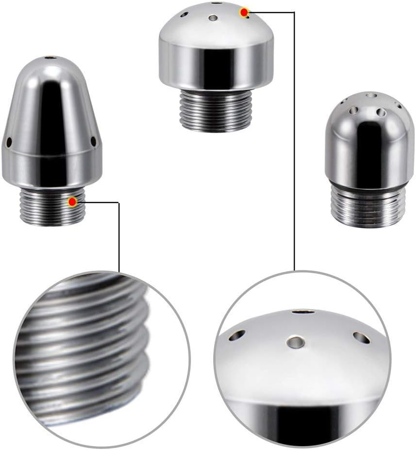 Lovearea Nozzle Clean Shower Head 3 Aluminum Cleaner Set