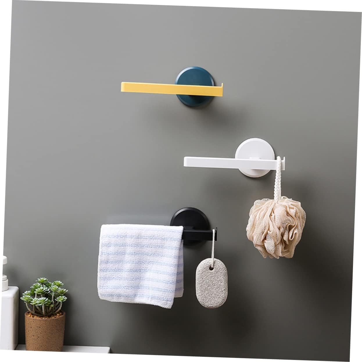 MAGICLULU 2Pcs Wall Mounted Towel Bar
