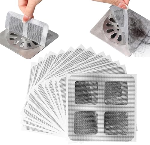 Alicacho 4x4 Inch Disposable Hair Catcher for Drains