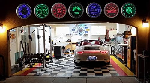 AdvPro Custom Family Bar Grill LED Wall Clock