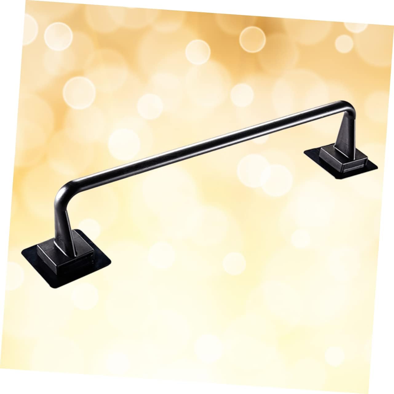 Jojofuny Plastic Towel Bar No Drill Bathroom Holder