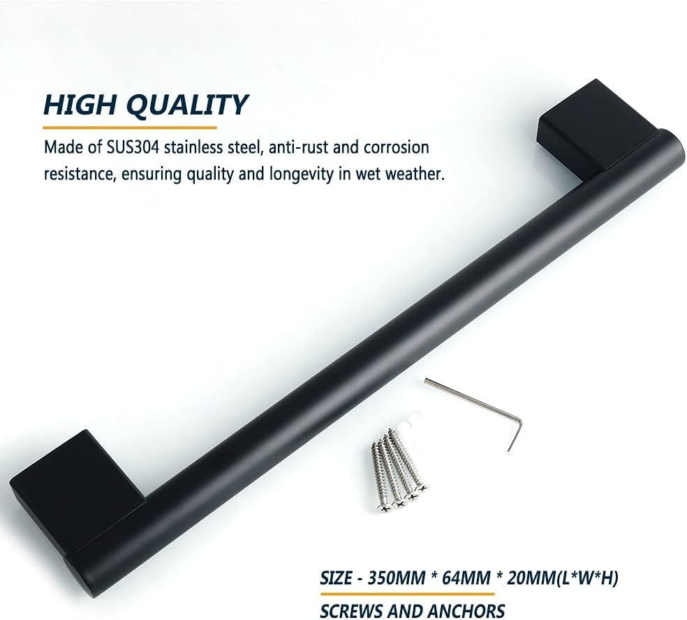 BOCbco 35Cm Towel Rail Wall Mounted