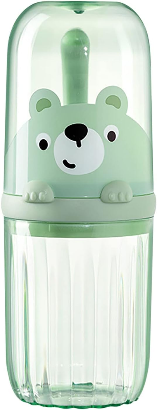 VIVIANYO HD Portable Toothbrush Holder for Kids Green