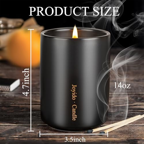 Joyido 14OZ Smoke Vanilla Aromatherapy Candle 1