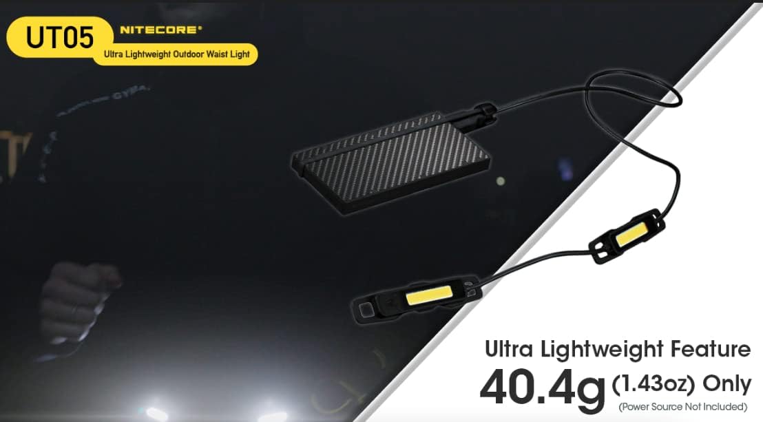 Nitecore UT05 Outdoor Waist Light 400 Lumens 1