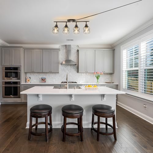 Vivihobb Dimmable 4 Light Plug-in Ceiling Light