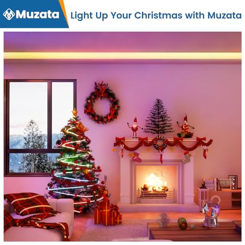 Muzata 10Pack 33FT LED Channel U Shape Diffuser 1